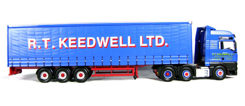Man TGA Curtainside R T Keedwell Ltd