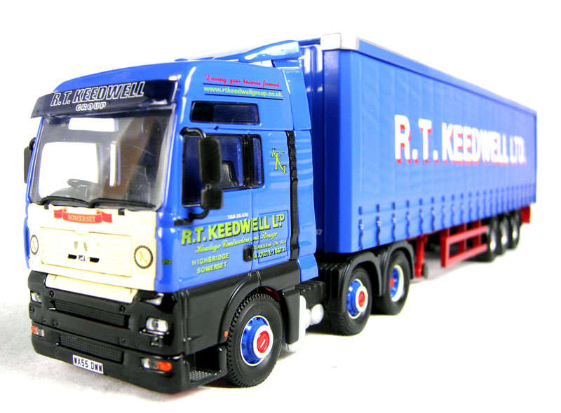 Man TGA Curtainside R T Keedwell Ltd