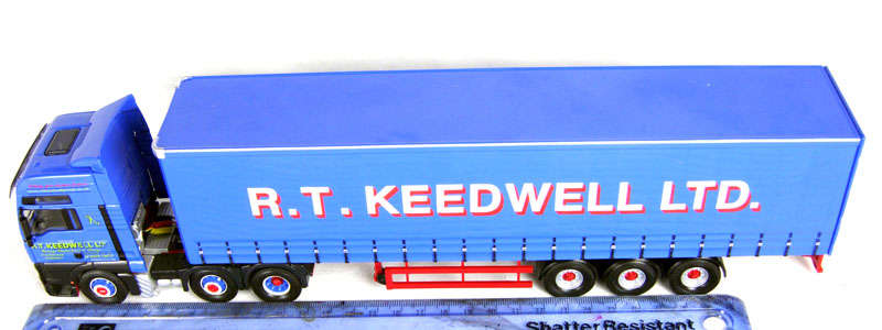 Man TGA Curtainside R T Keedwell Ltd