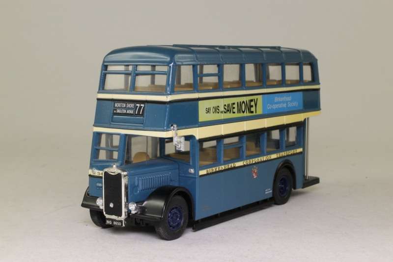 Guy Arab Bus, Birkenhead Corporation, Rt 77 Moreton Shore via Singleton Avenue