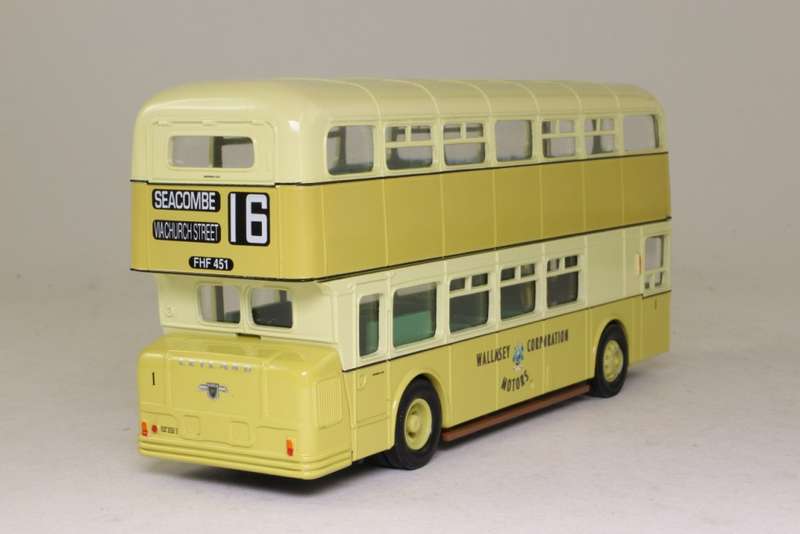 Leyland Atlantean Bus, Wallasey Corporation Motors, Rt 16 Seacombe via Church St