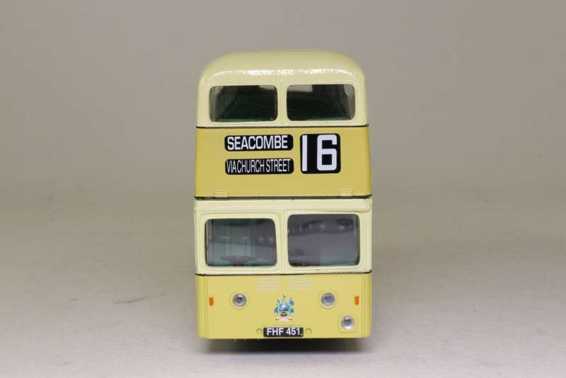 Leyland Atlantean Bus, Wallasey Corporation Motors, Rt 16 Seacombe via Church St