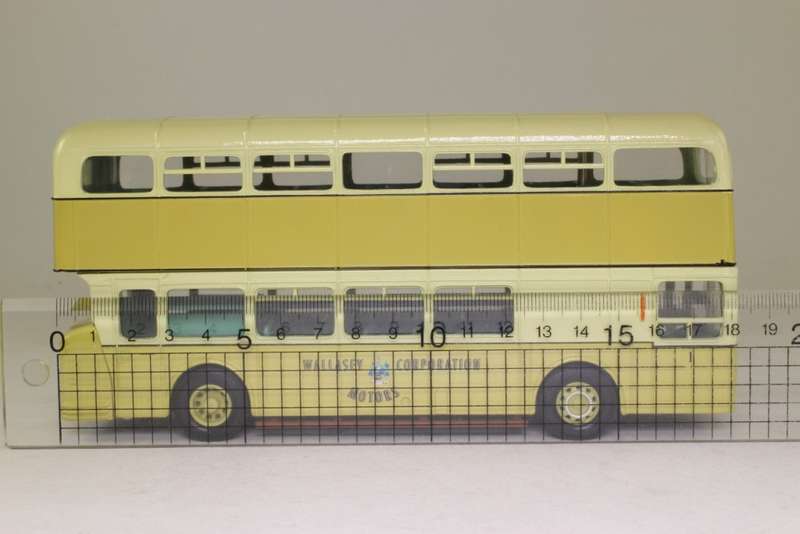 Leyland Atlantean Bus, Wallasey Corporation Motors, Rt 16 Seacombe via Church St