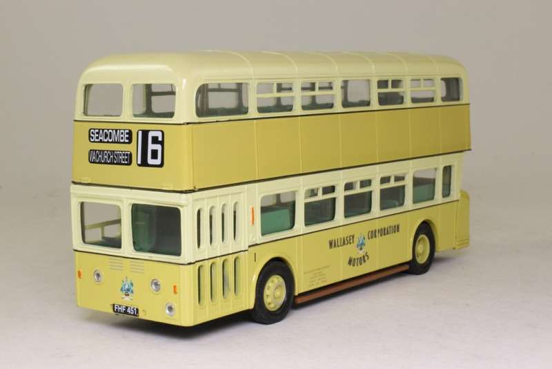 Leyland Atlantean Bus, Wallasey Corporation Motors, Rt 16 Seacombe via Church St