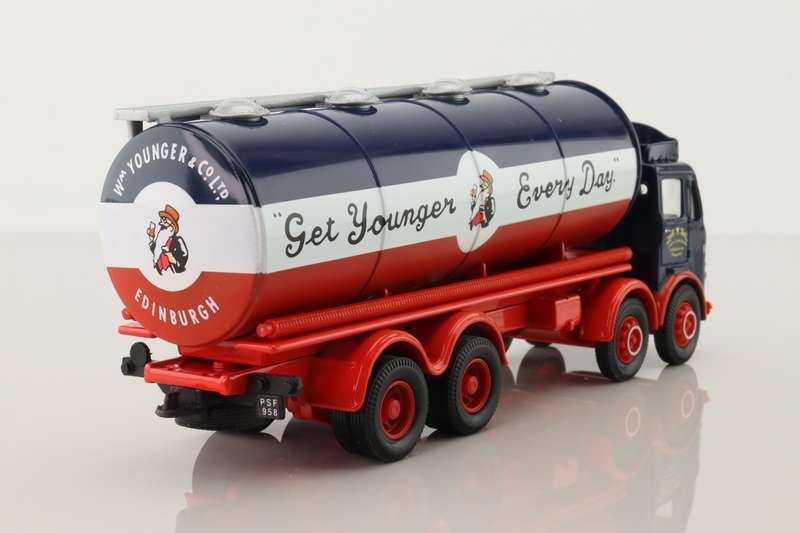 Leyland Mouthorgan Cab, 8 Wheel Cylindrical Tanker, Wm Younger & Co Ltd