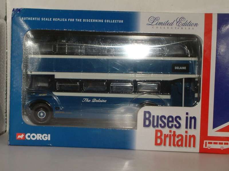 ROUTEMASTER 1:50 " DELAINE " EXCELLENT.(Buses In Britain )