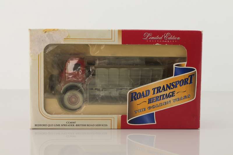 Corgi CC60307, Bedford QLD Truck, Civilian Lime Spreader, BRS