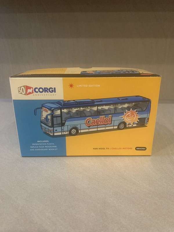 Van Hool T9 coach (Corgi 50th anniversary edition) "Caelloi Motors"