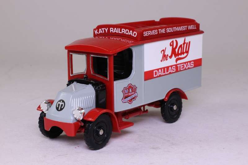 1920 Mack AC Van, MKT, Missouri-Kansas-Texas, Katy Railroad