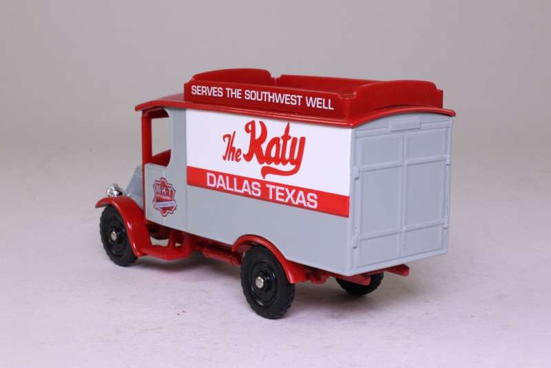 1920 Mack AC Van, MKT, Missouri-Kansas-Texas, Katy Railroad