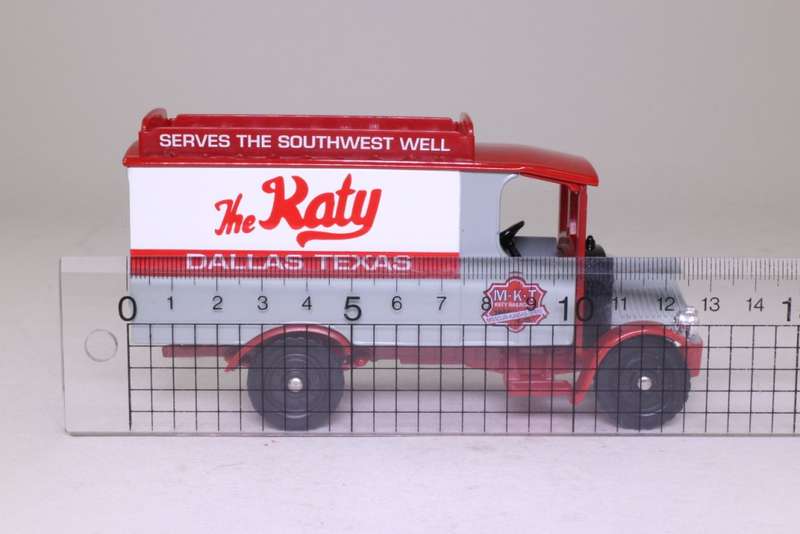 1920 Mack AC Van, MKT, Missouri-Kansas-Texas, Katy Railroad