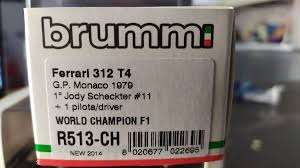 Ferrari 312 `Jody Scheckter` F1 World Champion