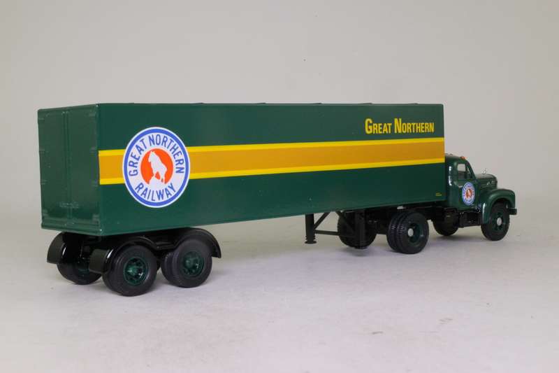 Mack B Series Truck, Artic Box Van,