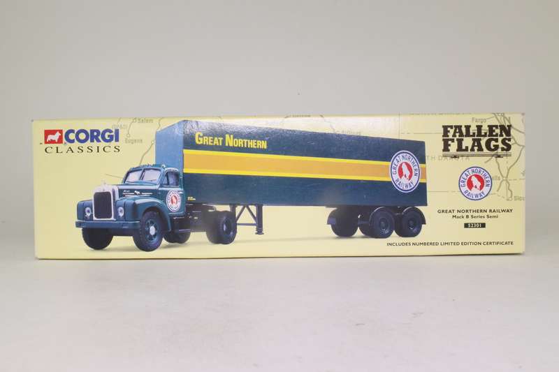 Mack B Series Truck, Artic Box Van,