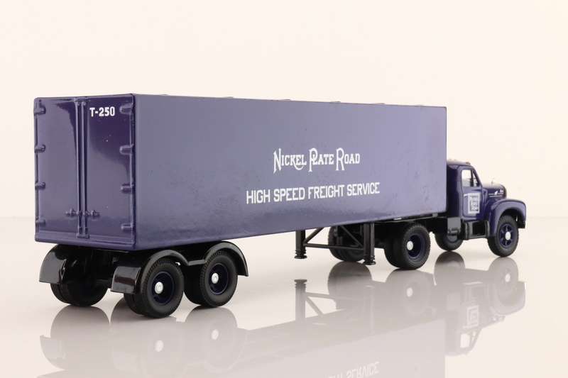 Mack B Series Artic Box Van, Nickel Plate Road