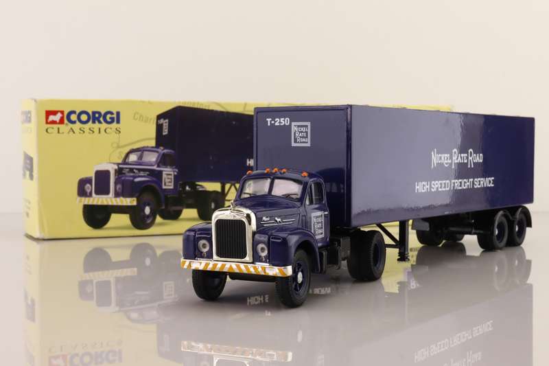Mack B Series Artic Box Van, Nickel Plate Road