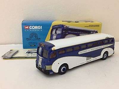 Yellow Coach 743 Bus GREYHOUND UNION PACIFIC CHICAGO/NORTHWESTERN