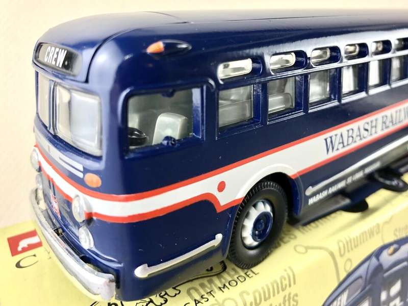 GM 4507 BUS WABASH RAILWAY 40TH ANIV. RARE VINTAGE