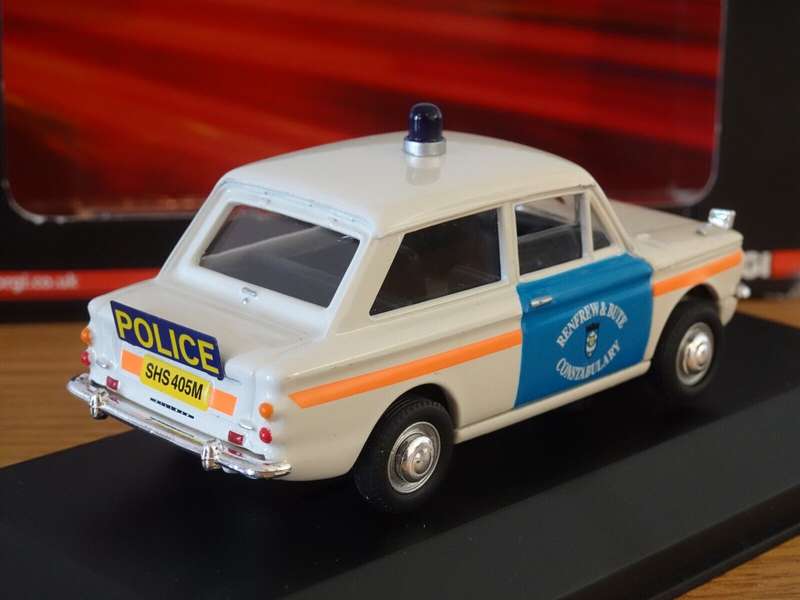 Hillman Imp (Renfrew & Bute Constabulary) Police cars of the world