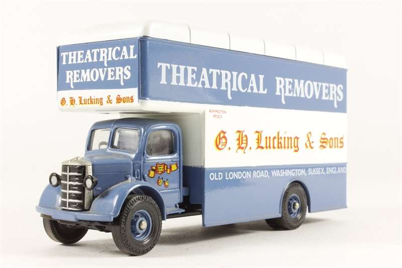 Bedford Pantechnicon Removals Truck Luckings