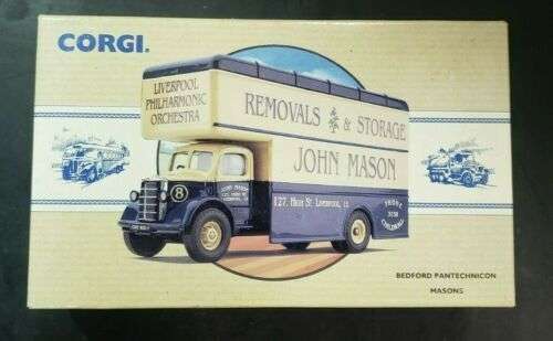 Bedford Pantechnicon Removals Truck Luckings