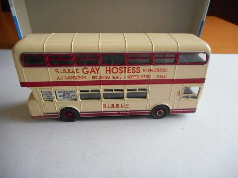 Leyland Atlantean d/deck bus 'Ribble Gay Hostess Standerwick'
