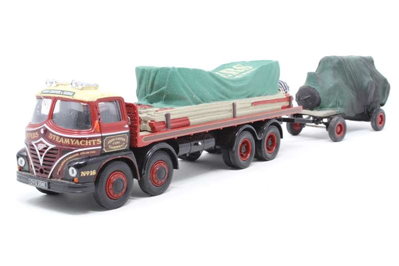 Foden S21 Steam Yacht Lorry with Trailer - 'Carter's Steam Fair'