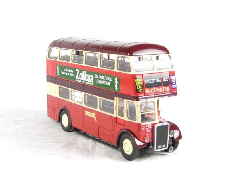 Centenary "Barton RTL d/deck bus. Production run of up to 1000 worldwide