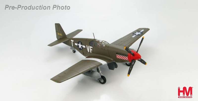 P-51B Mustang VF-T "Shangri-La", Captain Don Gentile, 336th FS, 4th FG, WWII