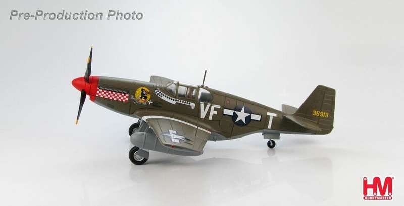 P-51B Mustang VF-T "Shangri-La", Captain Don Gentile, 336th FS, 4th FG, WWII