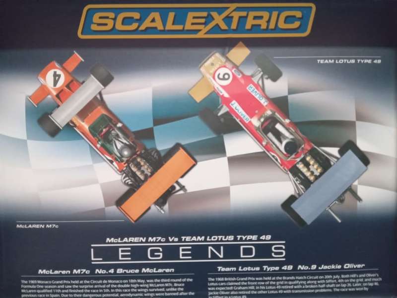 LEGENDS McLaren M7c Team Lotus Type 49 Ltd BT26A Twin Pack