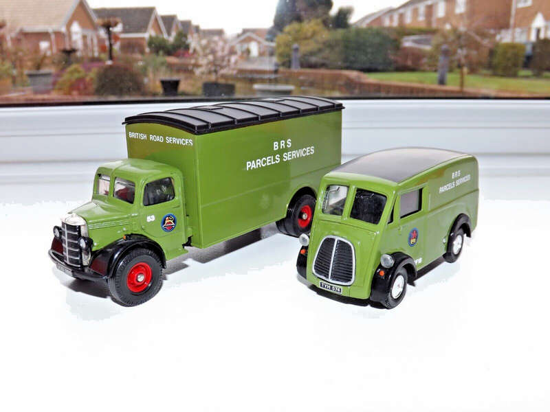 BRITISH ROAD SERVICES 2 Vehicle Set - 1:43/1:50 MIB