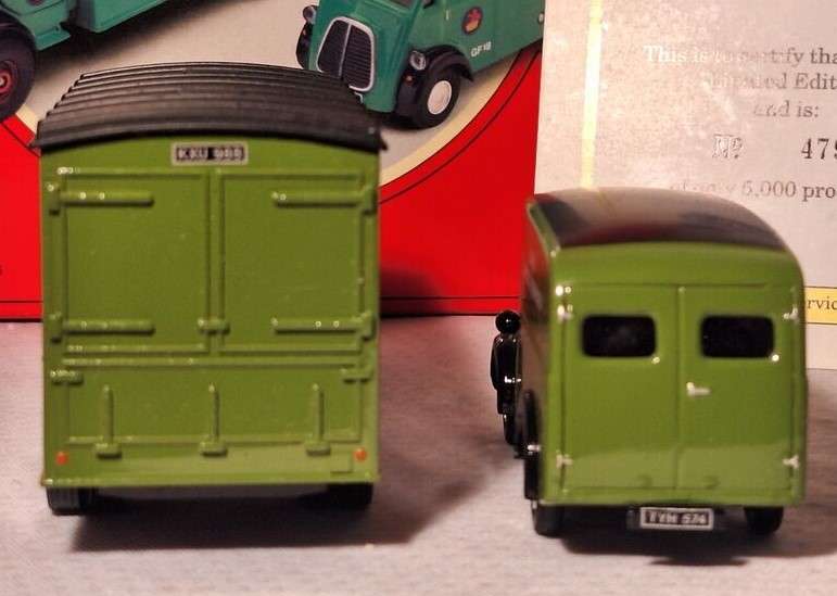 BRITISH ROAD SERVICES 2 Vehicle Set - 1:43/1:50 MIB