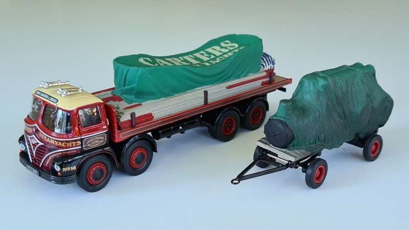 Foden S21 Steam Yacht Lorry with Trailer - 'Carter's Steam Fair'
