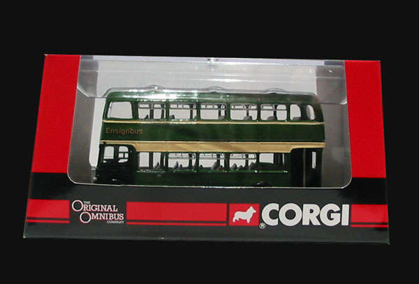 Bristol K/ECW 1950's d/deck bus "Ensign Bus"