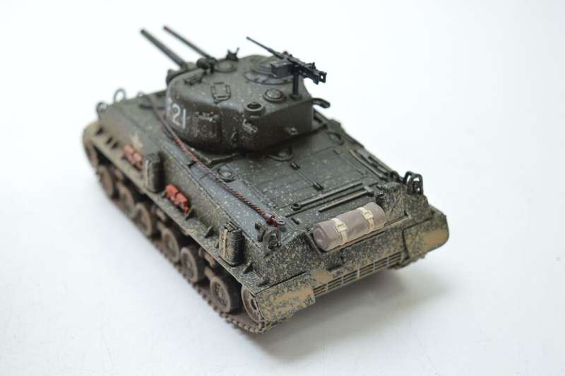 SHERMAN TANK WITH FLAMETHROWER USMC