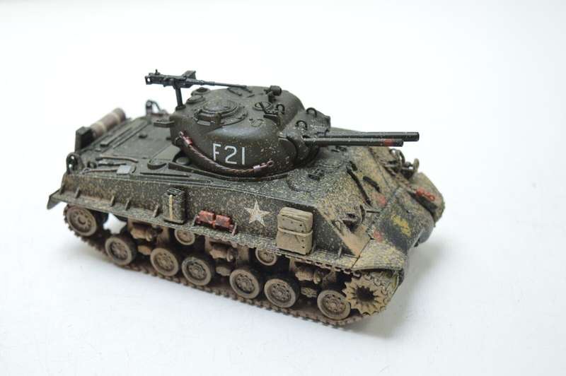 SHERMAN TANK WITH FLAMETHROWER USMC