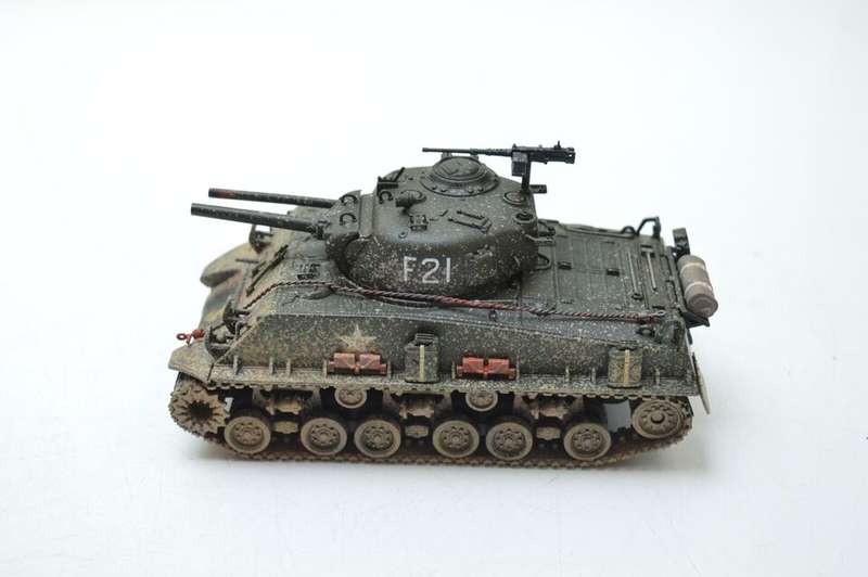 SHERMAN TANK WITH FLAMETHROWER USMC