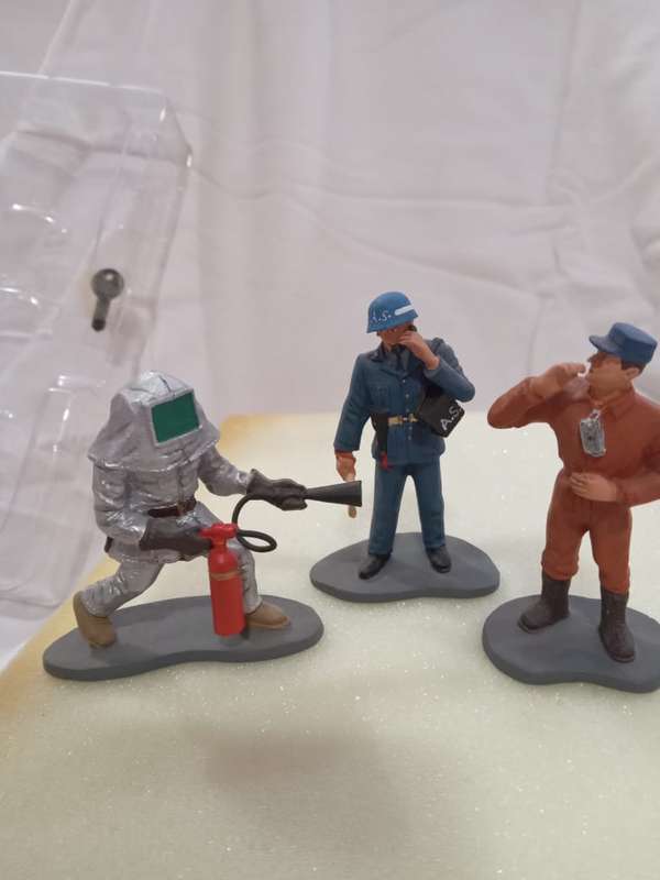 Britains  G I Joe Action Piolet 3 Piece set  54mm Pewter Replicas