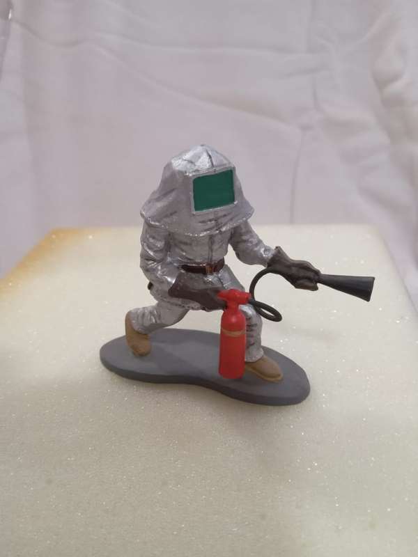 Britains  G I Joe Action Piolet 3 Piece set  54mm Pewter Replicas