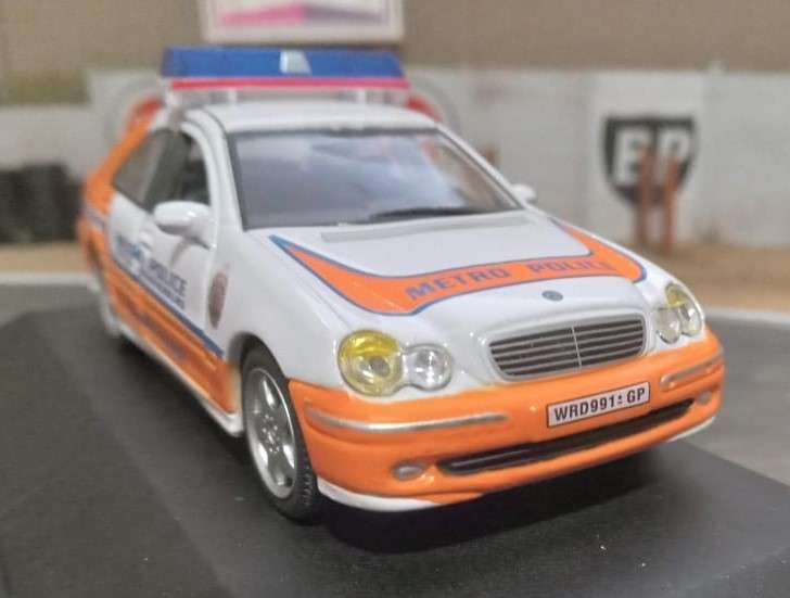 Metro Police Johannesburg Mercedes C year 2002 Freeway Patrol