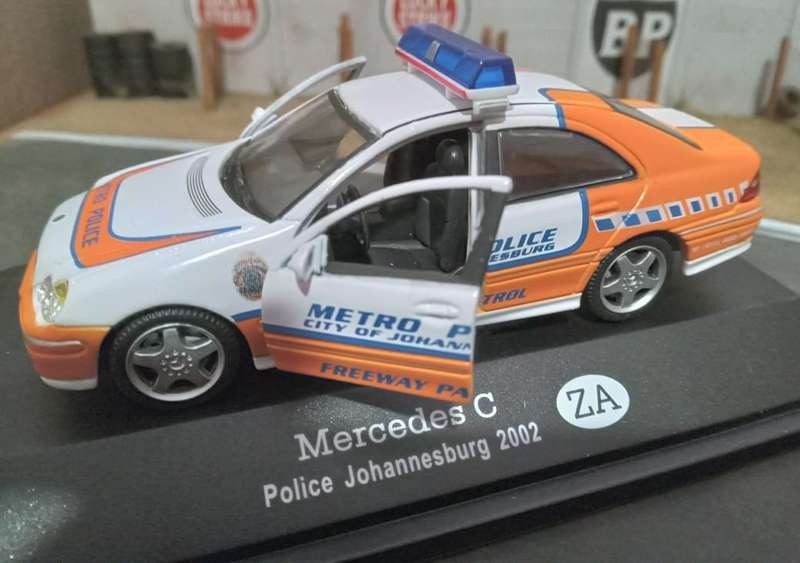 Metro Police Johannesburg Mercedes C year 2002 Freeway Patrol