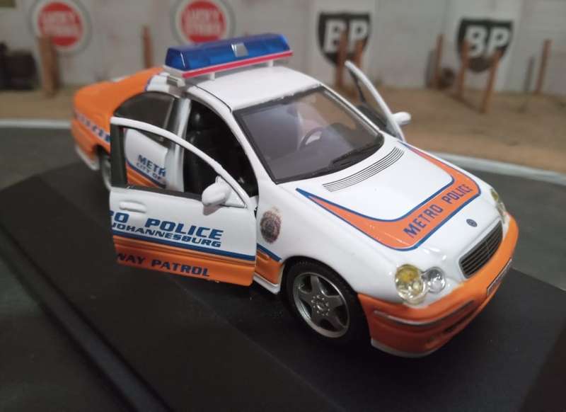 Metro Police Johannesburg Mercedes C year 2002 Freeway Patrol