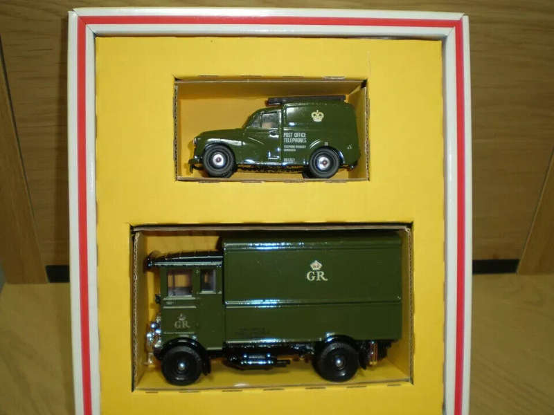 GPO Telephones Set AEC Cabover & Morris Minor Van