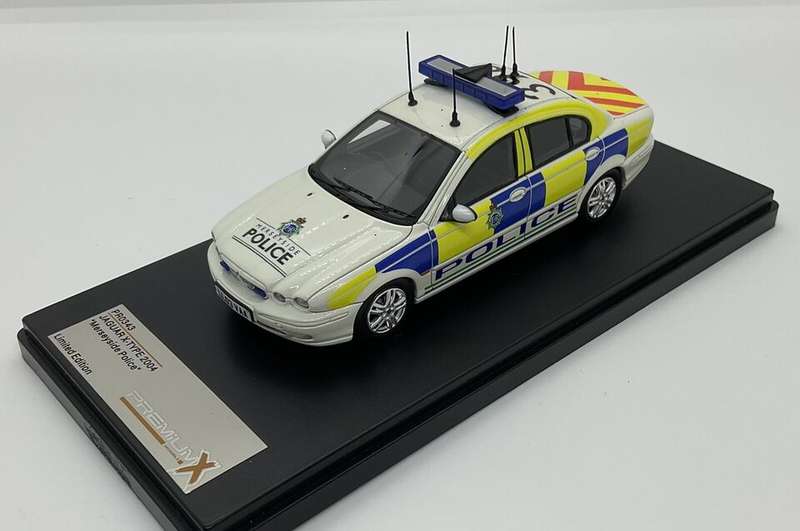 Jaguar X-Type Merseyside Police 2004 -Police cars of the world - RARE & High DETAILED