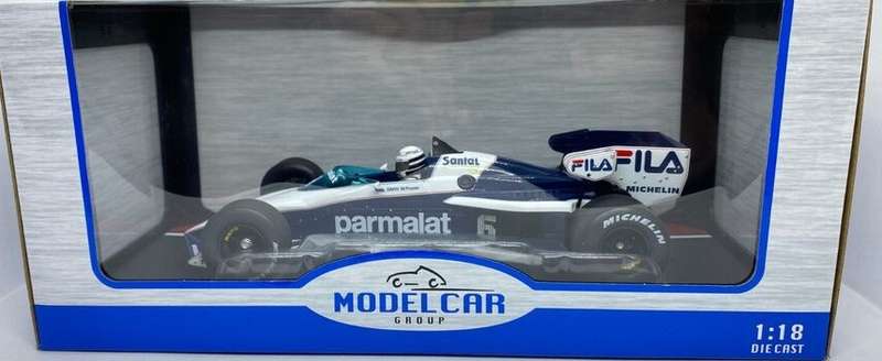MCG 1/18  BRABHAM BT52  South Africa GP 1983 (R. Patrese)