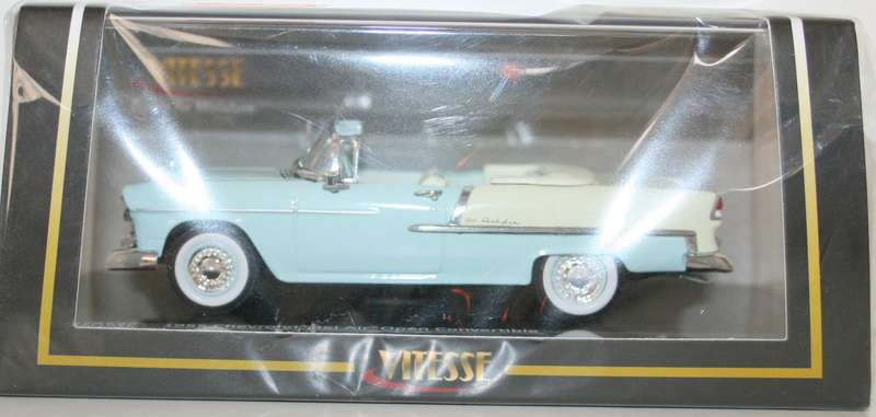 Chevrolet Bel Air Open Convertible 1955 sky blue