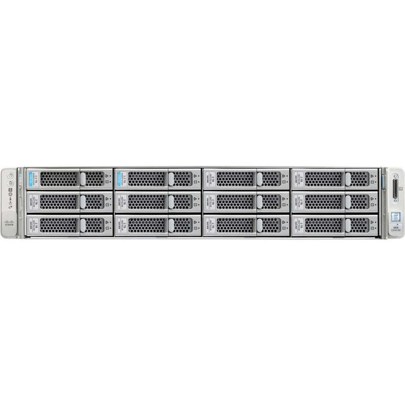 Cisco UCS C240 M5 Intel Xeon 4210 CPU 2.20GHz 12 x 3.5" 6TB SAS Bay 2x2.5Inc  1.6TB 24-192GB DIMM