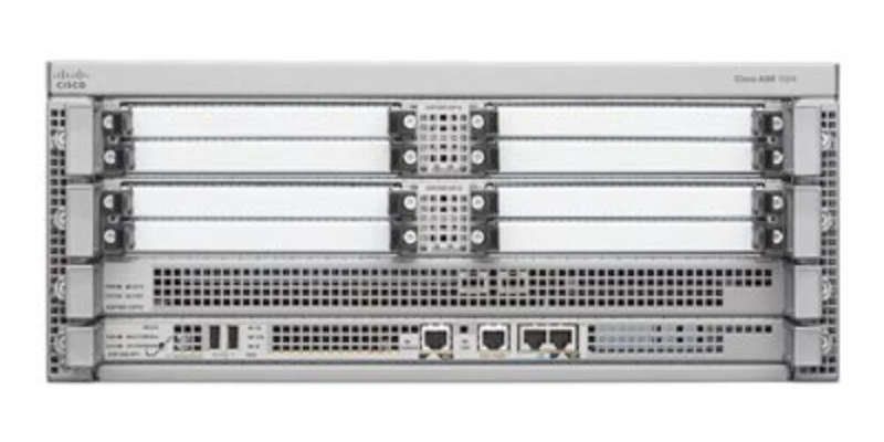 Cisco ASR1004 / 8x SPA-1X10GE-L-V2 / ASR1000-ESP40 / ASR1000-RP2 Dual PSU