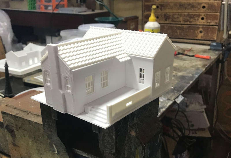 HO Scale Building - Walthers Replica